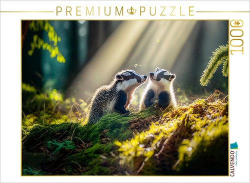 Calvendo puzzle dachse - dachse, 1000