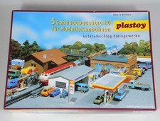 Faller / plastoy - Güterumschlag Kleingewerbe - 5 Bausätze in OVP - neuwertig