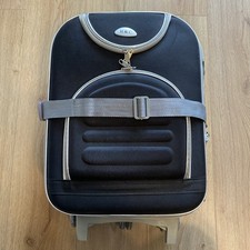 Handgepäck Koffer H&C - Schwarz Grau 55x40x20cm