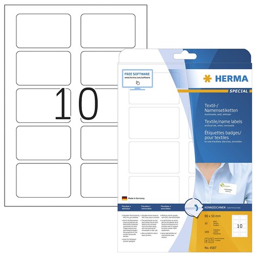 Herma namens etiketten - herma, special