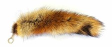 Echter Fuchsschwanz Schlüsselanhänger  Rotfuchs  Kieferle #014.007