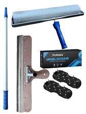 Profesius 50cm Entlüftungsroller Bodenbeschichtungs Set Stachelwalze Rakel Nagel