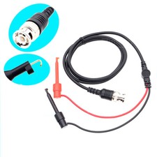 1x BNC zu Dual Testing Hook Probe Oszilloskop Maschine Testleitung Koaxialkabel