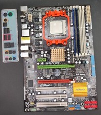 Mainboard ASRock M3A770DE Sockel AM3, AMD Phenom II X4 965, 4GB RAM DDR3