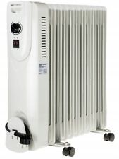Ölradiator 2500W Elektroheizung 11 Rippen Radiator Heizkörper Heizung