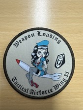 Weapon Loading Tactical Air Wing 33 TaktLwG 33 Patch Stoff