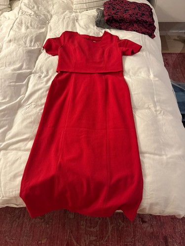Sehr gutes rotes midi - gutes, midi-kleid