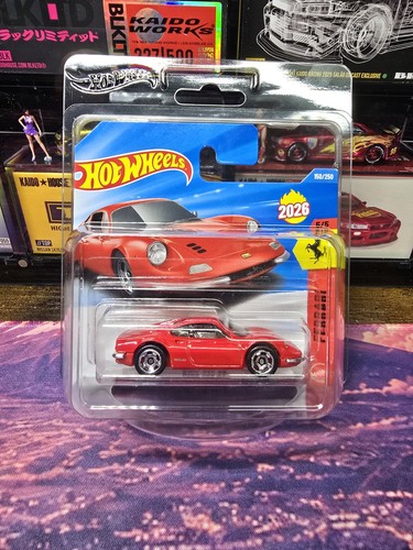 Hot wheels ferrari - wheels, dino