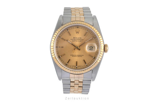Rolex datejust stahl gold - 36,