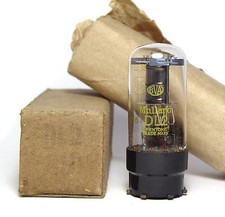 Mullard DL2 / DL 2 Röhre, BVA "Pentone" Valve for Battery Tube Radio, NOS