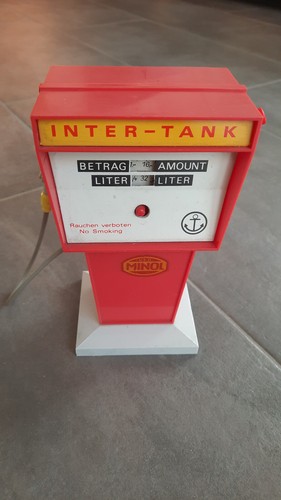 Ddr spielzeug minol zapfsäule - ddr,