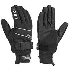 Leki Thermo Shark Gloves Damen Ski Langlauf Handschuhe Warm Wasserdicht schwarz