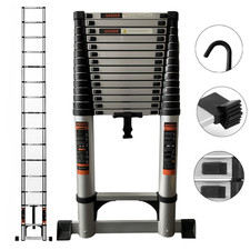 Teleskopleiter m aluminium - teleskopleiter,