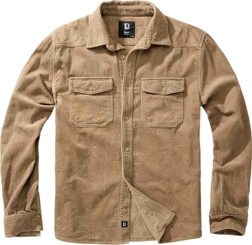 Brandit classic cord hemd - brandit,
