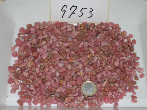 Rhodochrosit trommelstein - rhodochrosit,