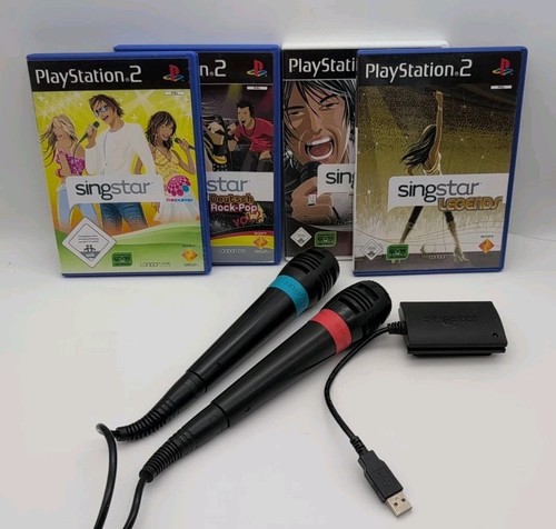 Singstar bundle ps2 - singstar,