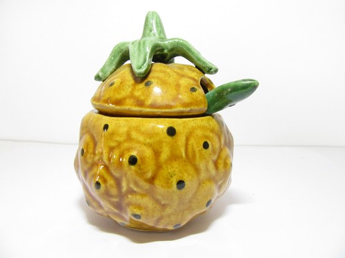 Vintage ananas marmelade - vintage,