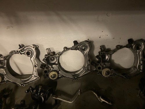 Yz125 motor seiten - seiten, deckel