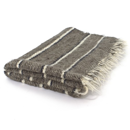 Handgewebte wolldecke 140 - wolldecke,