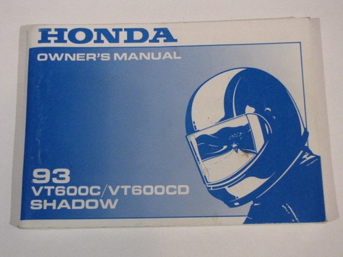 Honda vt600 vt600c shadow - vt600,