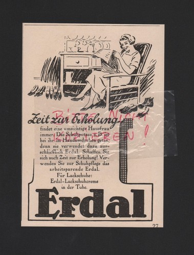 Mainz werbung 1926 - werner, &
