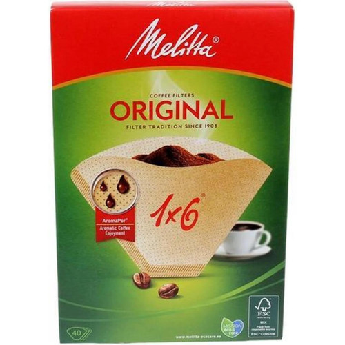 Melitta filter 1x6 braun - melitta,