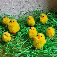 8 Stück Küken Ostern