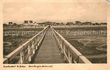 St Peter-Ording Brücke zur Badeinsel