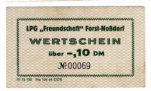 Wertschein lpg freundschaft - wertschein,