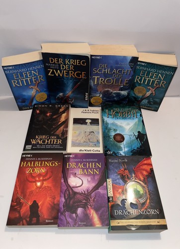 10x high fantasy bücherpaket - high,