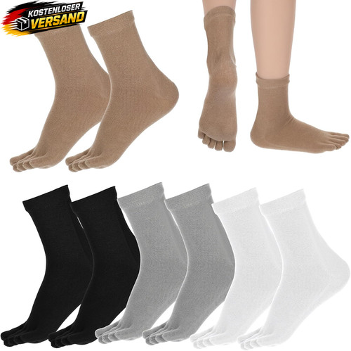 Zehensocken damen baumwolle - zehensocken,
