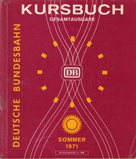 Original amtliches kursbuch - -,