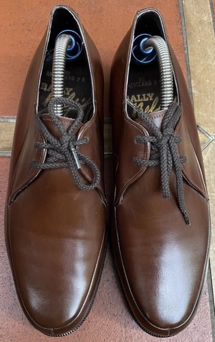 Bally herren lederschuhe braun - bally,