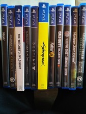 ps4 Spiele, Sammlung