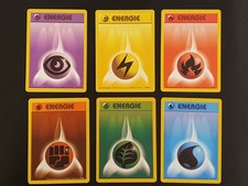 ? Pokémon Energie Karten • Base Basis  Set • deutsch • Alle 6 Stück