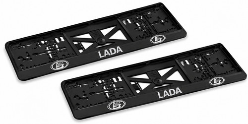 Kennzeichenhalter für lada - kennzeichenhalter,