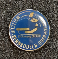 A462: Abzeichen/Pin vom Rennrodel Weltcup  in Oberhof