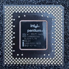 Intel Pentium MMX, SL2Z4/1,9V