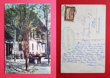 AK MISKOLCZ in Ungarn 1922 Lila füred - Haus mit Bewohnern    ( 22658