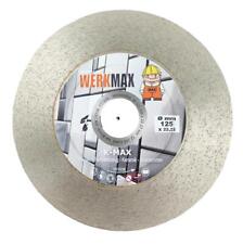 Werkmax Diamantscheibe Fliesen 125 mm. K-Max für Feinsteinzeug Keramik