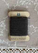 Altes Esslinger Stopf- und Beilaufgarn, 5g mittelgrau Mischwolle