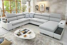 Wohnlandschaft Frank VIII Polsterecke Ecksofa Polstersofa Schlaffunktion Sofa