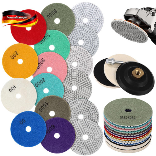 Diamant polierset tlg - diamant, 14-tlg.