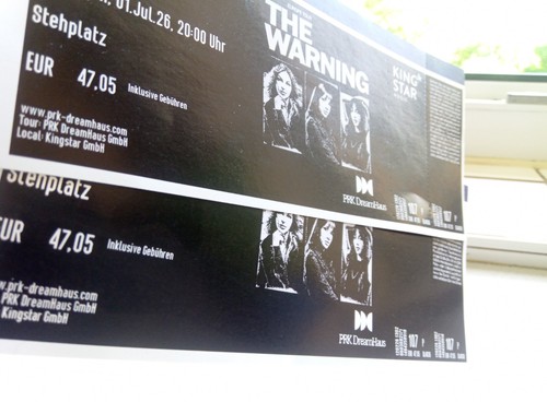 The warning tickets - warning,