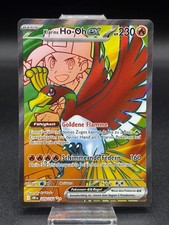 Klarins Ho-Oh EX TCG Pokemon Karte 209/182 Deutsch Holo Ewige Rivalen