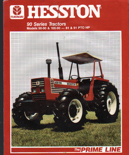 Hesston 90er serie - "90er, traktoren