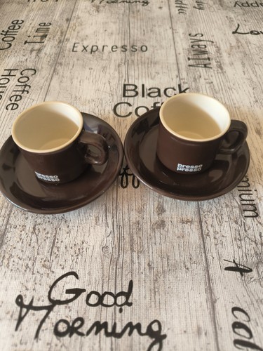 Espresso tassen der firma - espresso,