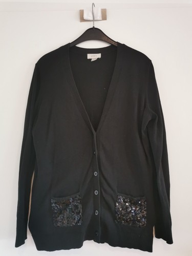 Cardigan strickjacke schwarz - strickjacke,