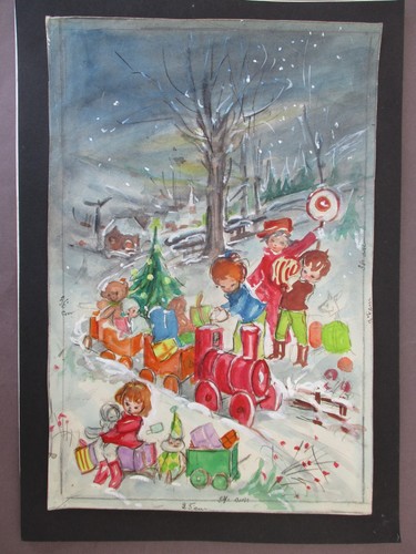 Entwurf für adventskalender - entwurf,