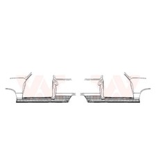 Set Schweller Reparaturblech